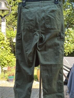 Democracy Olive Green Straight Leg Cargo Pants